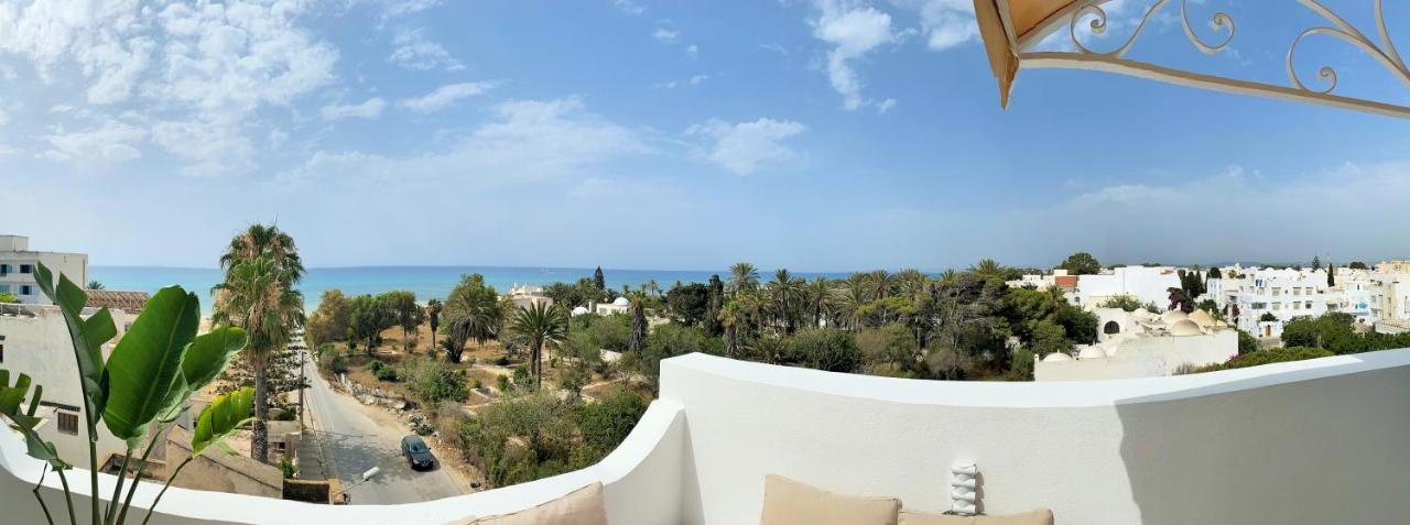 Roof Top Pied Dans L'Eau Panoramic View, 80 Meters From Seaside ฮัมมาเม็ต ภายนอก รูปภาพ