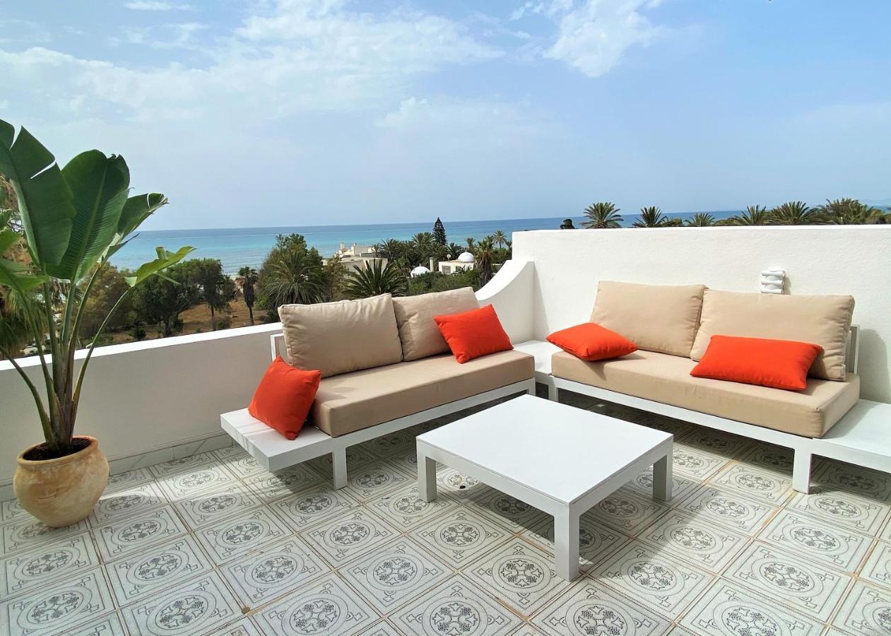 Roof Top Pied Dans L'Eau Panoramic View, 80 Meters From Seaside ฮัมมาเม็ต ภายนอก รูปภาพ