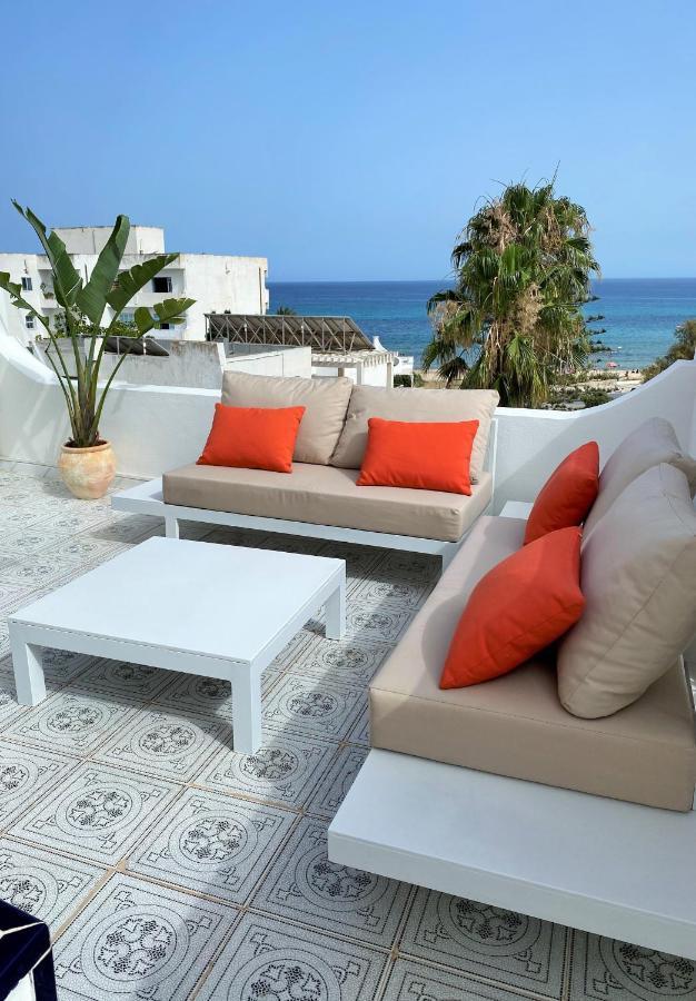 Roof Top Pied Dans L'Eau Panoramic View, 80 Meters From Seaside ฮัมมาเม็ต ภายนอก รูปภาพ